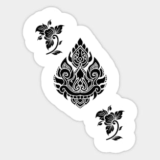 Thai patterns 6.0 Sticker